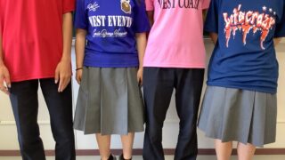 クラスTシャツ、勢ぞろい！ | 静岡県立静岡西高等学校